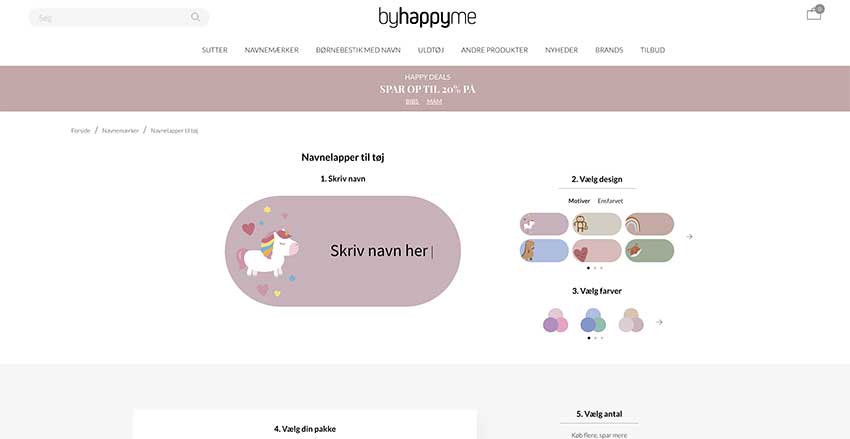 byhappeme hjemmeside med bestilling af navnemærker byhappeme hjemmeside med bestilling af navnemærker